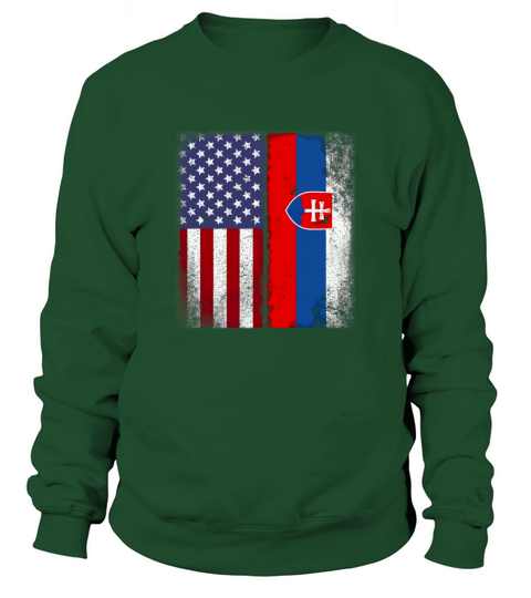 Slovak American Flag  - Ladies Flowy Tank Sweatshirt Unisex