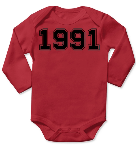 1991 Long Sleeve Baby One-Piece