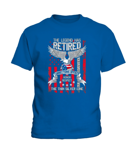 Correctional Officer Retirement Kids T-Shirt