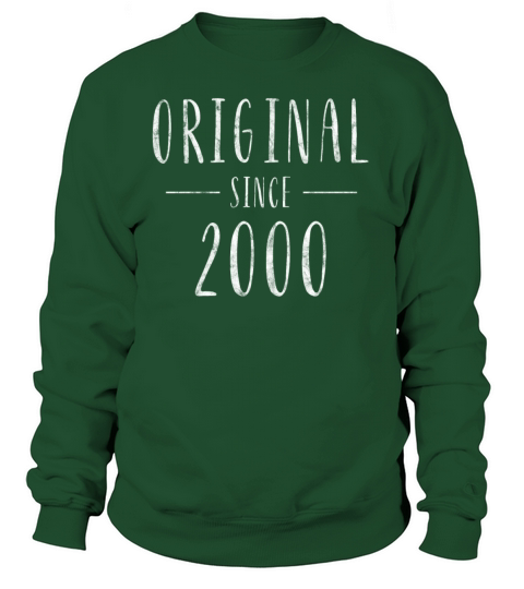 Original since 2000 distressed - Born in 2000 Women's Sweatshirt
