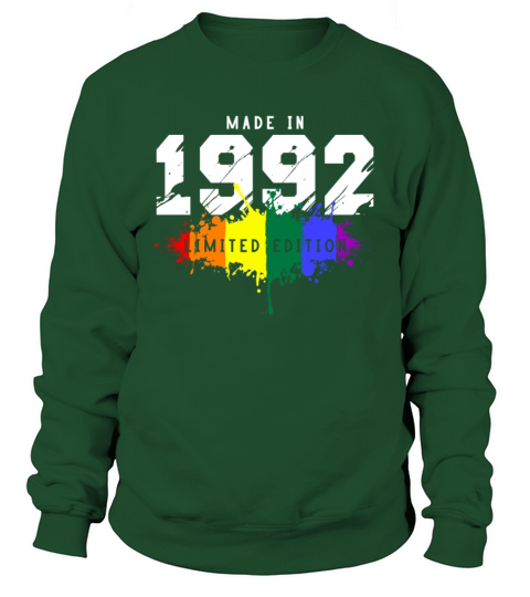 1992 Birthday Gay LGBT Men's Sweatshirt