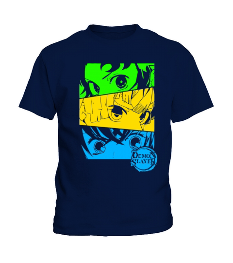 Kimetsu No Yaiba Demon Slayer Tanjiro Zenitsu Kids T-Shirt