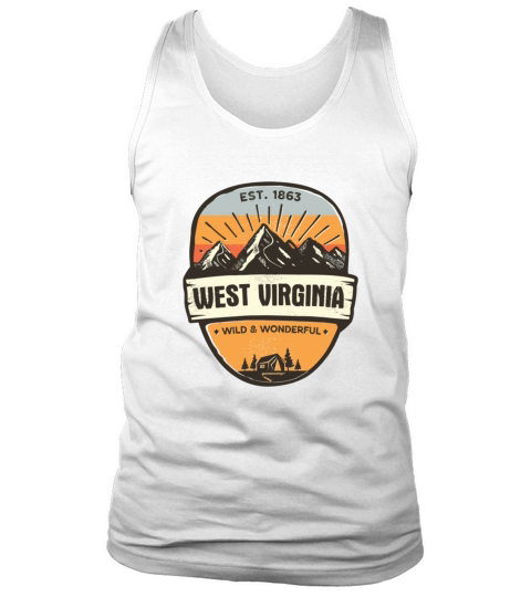West Virginia Wild And Wonderful Tank Top Unisex
