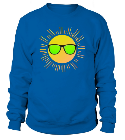 sun with sunglasses version 3 Women's Sweatshirt