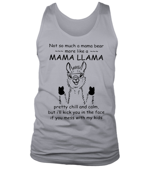 not so much a mama bear more like a mama llama pre Men's Tank Top