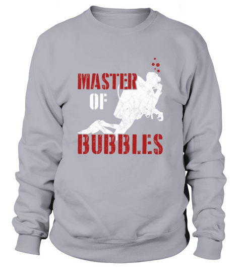 Diver The Master Of Bubbles Women's Sweatshirt