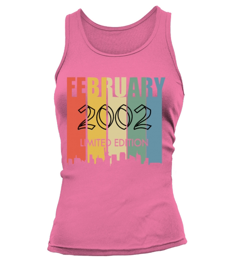 February 2002 vintage birthday gift Women's Tank Top