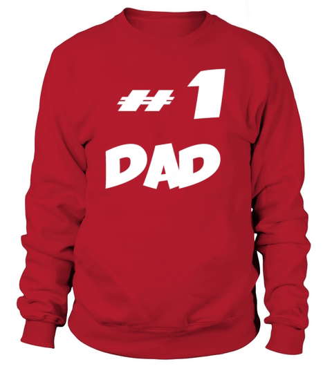 #1 dad, happy fathers day 2020 Women's Sweatshirt