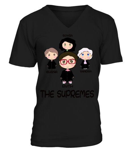 The Woman Supreme Court Justices RBG cute Design Men's V-Neck T-shirt
