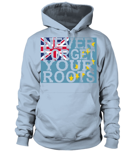 never forget roots home Tuvalu Women's Hoodie