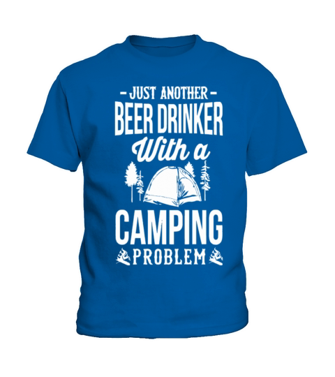 BEER DRINKER CAMPING Kids T-Shirt