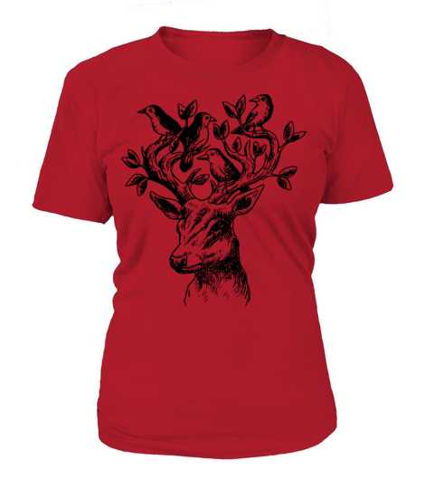 Cool Christmas Reindeer Women's T-Shirt