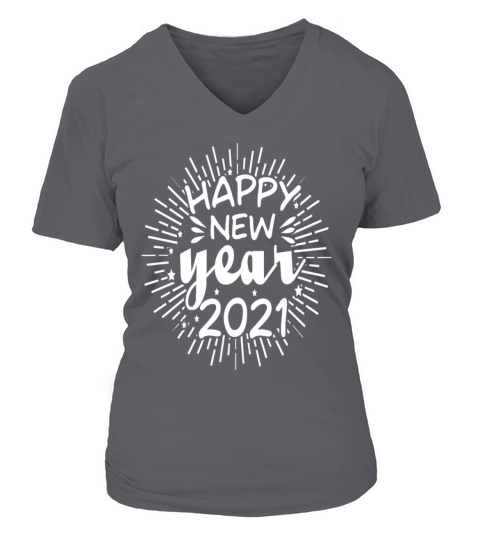 Happy New Year 2021 Women's V-Neck T-shirt