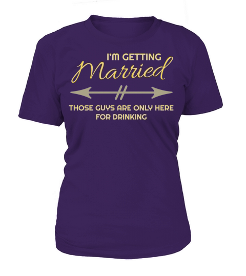 Bachelor Bachelorette Marriage Bride Groom Party Women's T-Shirt