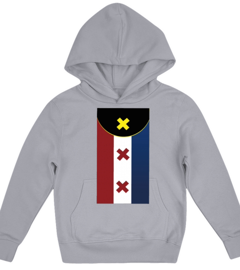 Lmanburg vertical flag dream smp Tubbo Gamer Desin Kids Hoodie