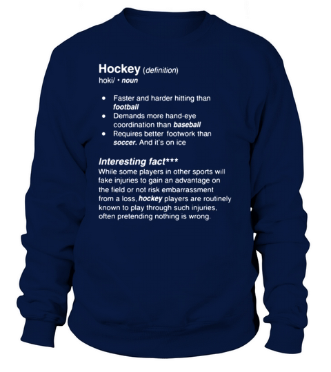 Hockey Tee Shirt Women's Sweatshirt