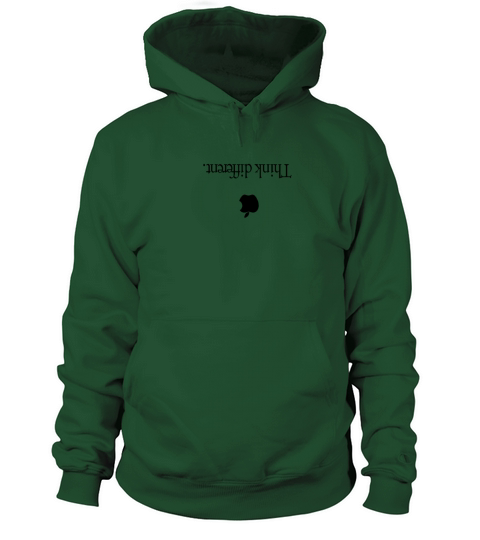 Think Different quote - Minimalistic Design Women's Hoodie