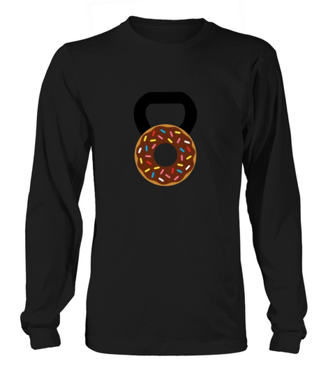 Donut Kettlebell Women's Long Sleeve