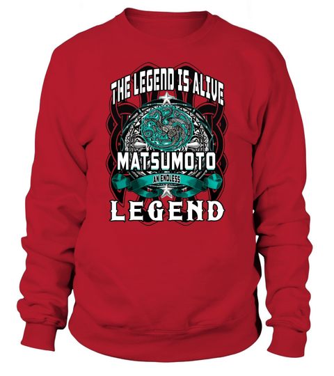 MATSUMOTO ENDLESS LEGEND 3 HEAD DRAGON Sweatshirt Unisex