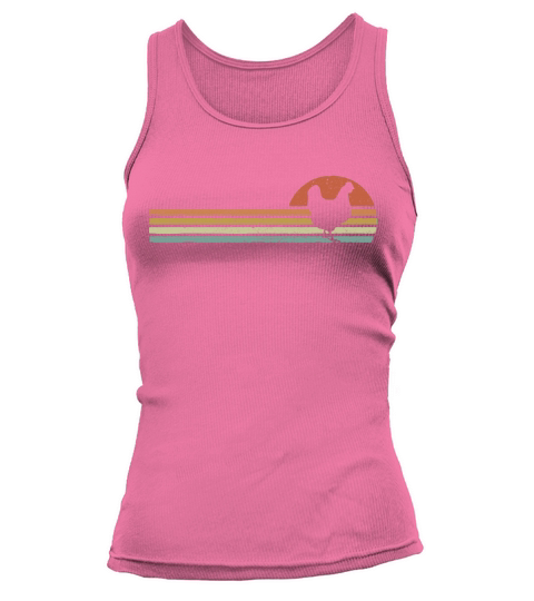 Vintage Retro Chickens Tank top Woman