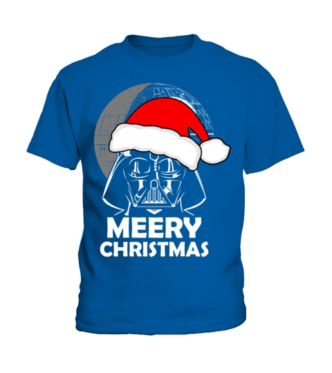 Vader Meery Christmas Kids T-Shirt
