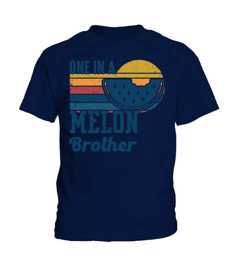 Family summer Watermelon Vintage One In A Melon Kids T-Shirt