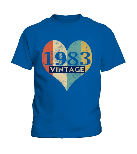 Vintage 1983 Retro Kids T-Shirt