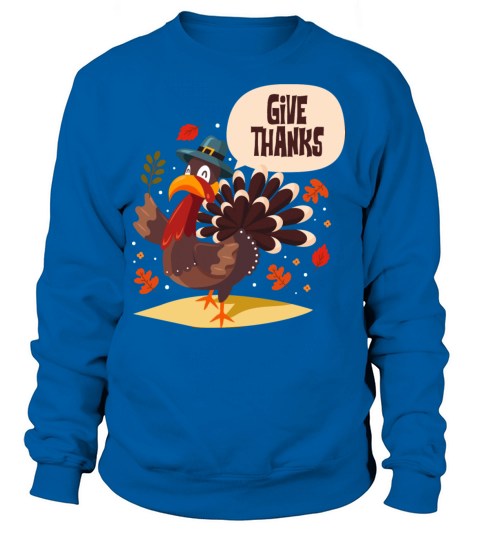 Funny Thanksgiving - Give Thanks - Turkey Meal Women's Sweatshirt