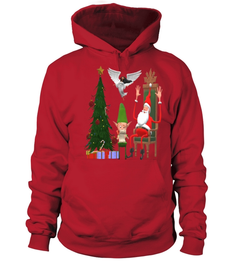 Weihnachten und Nikolaus Design Women's Hoodie