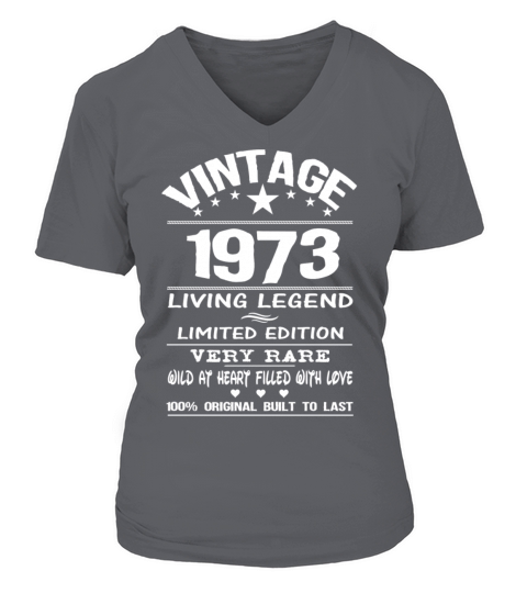 VINTAGE 1973 Women's V-Neck T-shirt