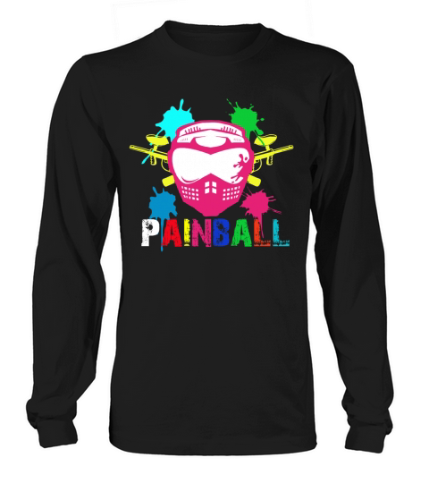 Paintball - Hobby Sport Outdoor Pain Women's Long Sleeve