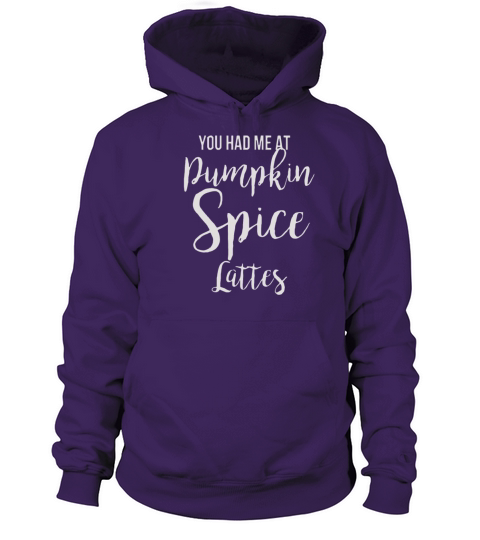 Pumpkin Spice Lattes Men's Hoodie