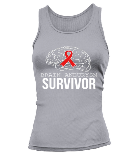 Brain Aneurysm Survivor T-Shirt for Men, Women, Kids Black Youth B07B89CWTM 1 Tank top Woman
