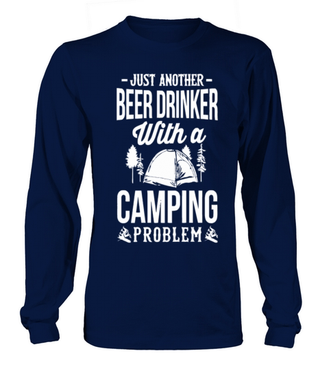 BEER DRINKER CAMPING Women's Long Sleeve