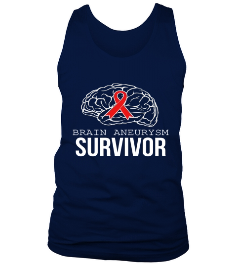 Brain Aneurysm Survivor T-Shirt for Men, Women, Kids Black Youth B07B89CWTM 1 Tank Top Unisex