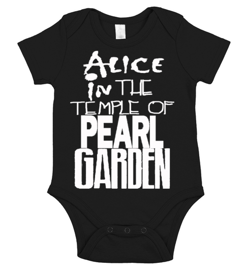 Alice in The Temple Of Pearl Garden Short Sleeve Baby One-Piece