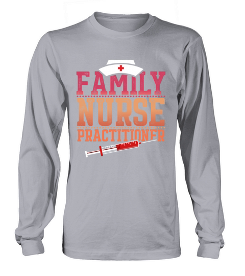 Mens FNP Family Nurse Practitioner Position Funny Men's Long Sleeve