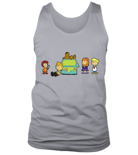 Shaggy Brown and The Scooby Crew  shirt Tank Top Unisex
