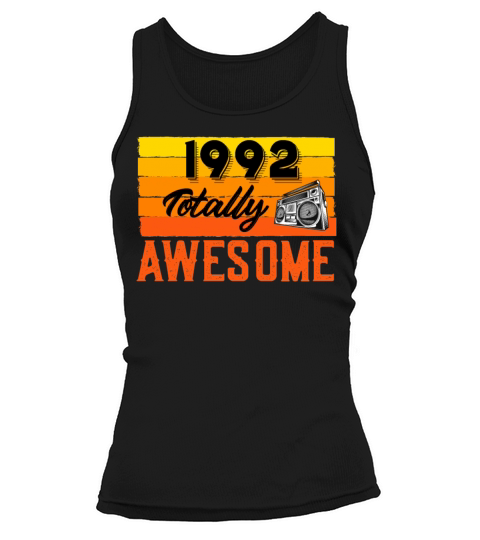 1992 Totally Awesome Vintage Retro Mom Birthday Women's Tank Top