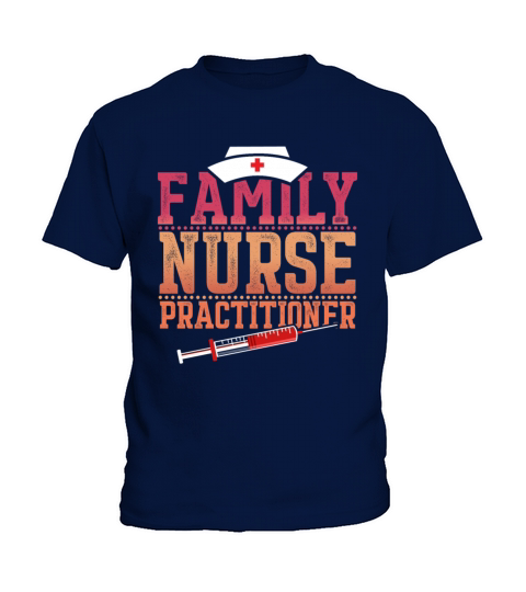 Mens FNP Family Nurse Practitioner Position Funny Kids T-Shirt