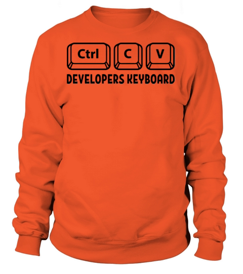 Developers keyboard Computer Science Programming Women's Sweatshirt