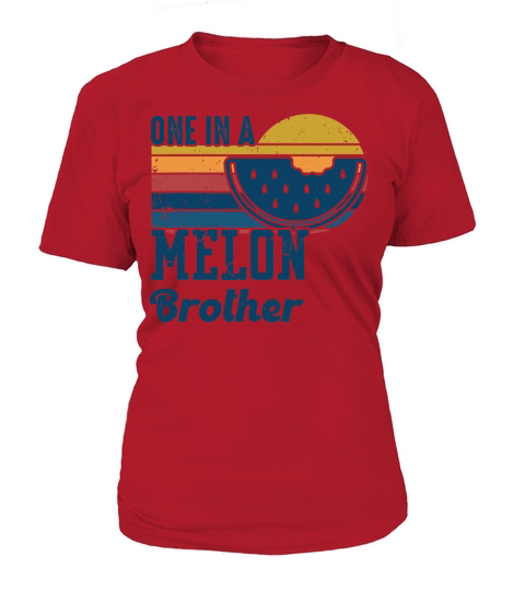 Family summer Watermelon Vintage One In A Melon Women's T-Shirt
