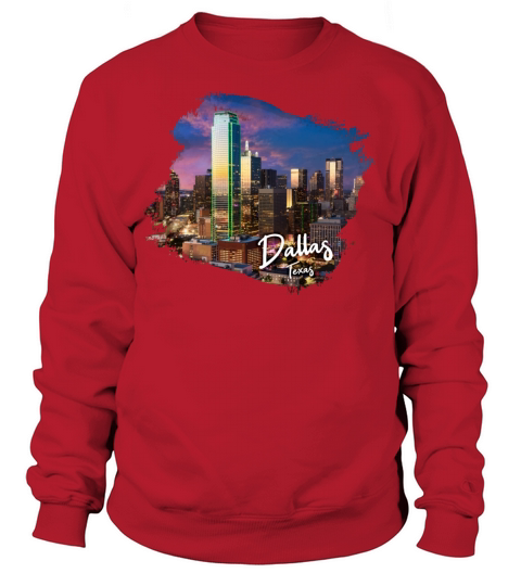 Dallas Texas Skyline Women's Sweatshirt