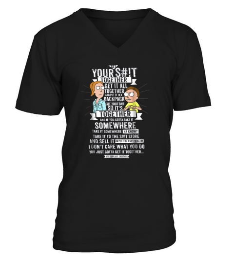 GET IT TOGETHER - RICK SHIRT V-Neck T-shirt