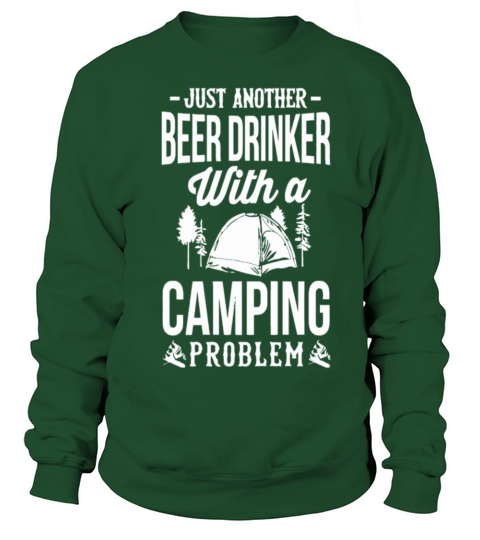 BEER DRINKER CAMPING Women's Sweatshirt