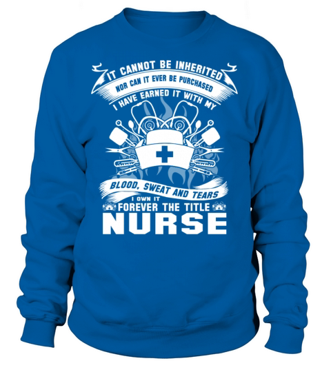 Nurse emergency room nurse nurse anesthetist ped Women's Sweatshirt