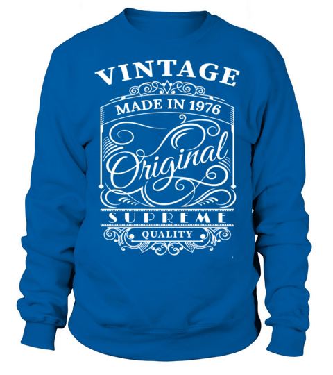 Vintage Made in 1976 Original Men's Sweatshirt