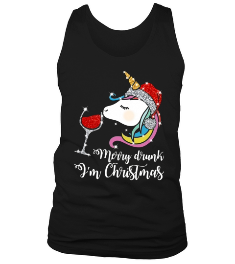 MERRY DRUNK IM CHRISTMAS - Unisex Long Sleeve Tank Top Unisex