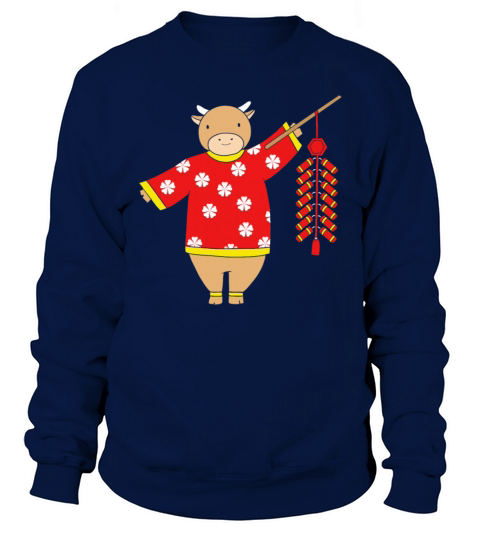 Year Of The Ox Chinese Zodiac Sign Women's Sweatshirt