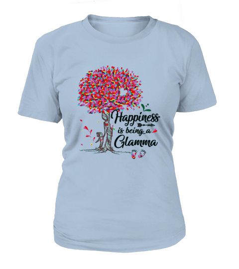 Tree happiness is being a Glamma t-shirt T-Shirt Woman